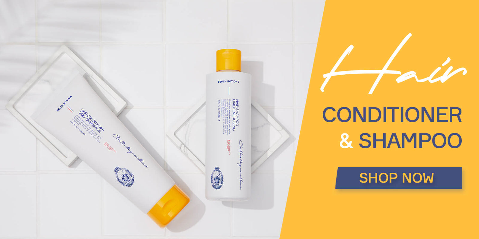 Men's hair type guide showcasing oily, dry, curly, and thinning hair, helping choose the best Seven Potions shampoo and conditioner