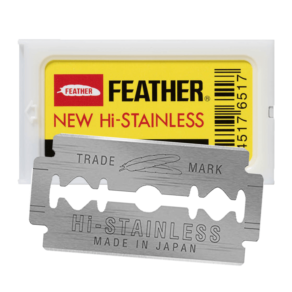 Feather Stainless Steel Safety Razor Blades